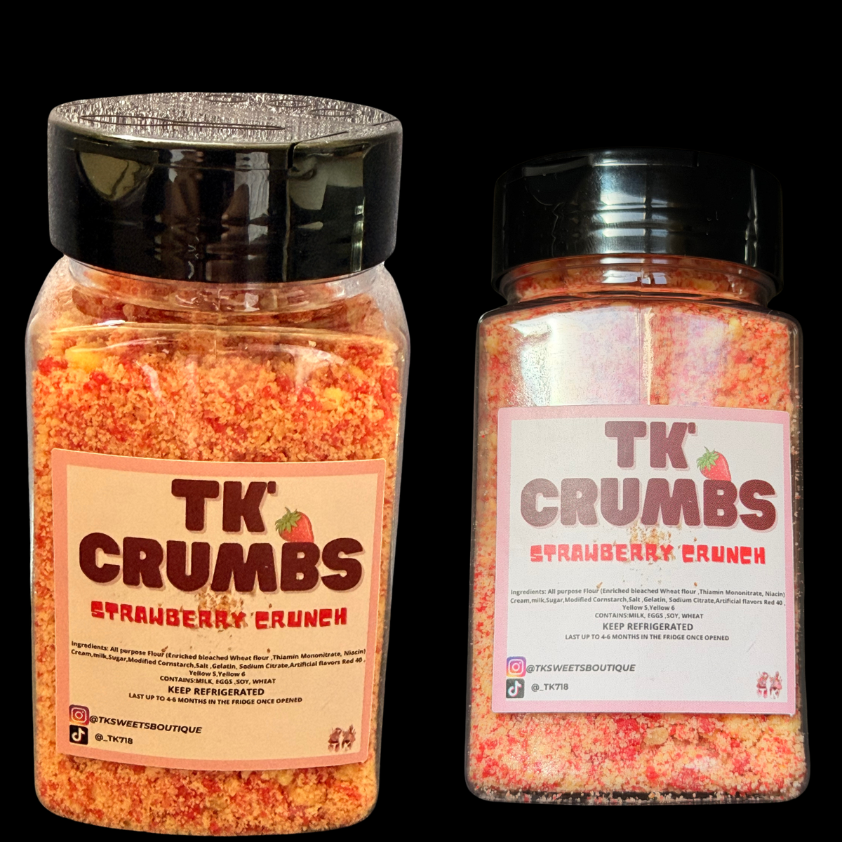Strawberry Crunch Crumbs