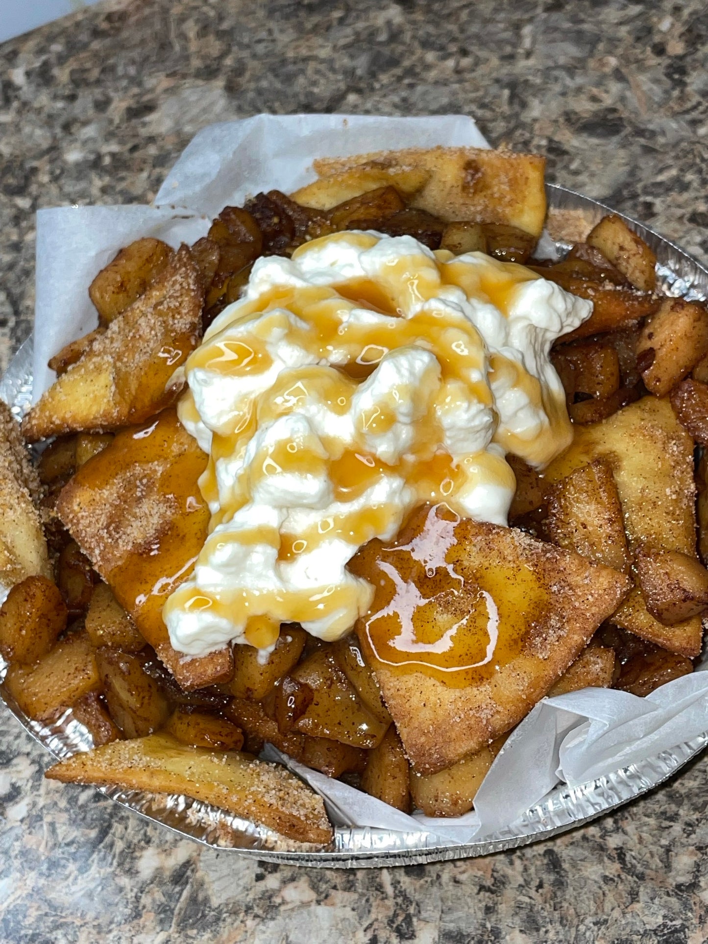 Apple pie nachos (Recipe)