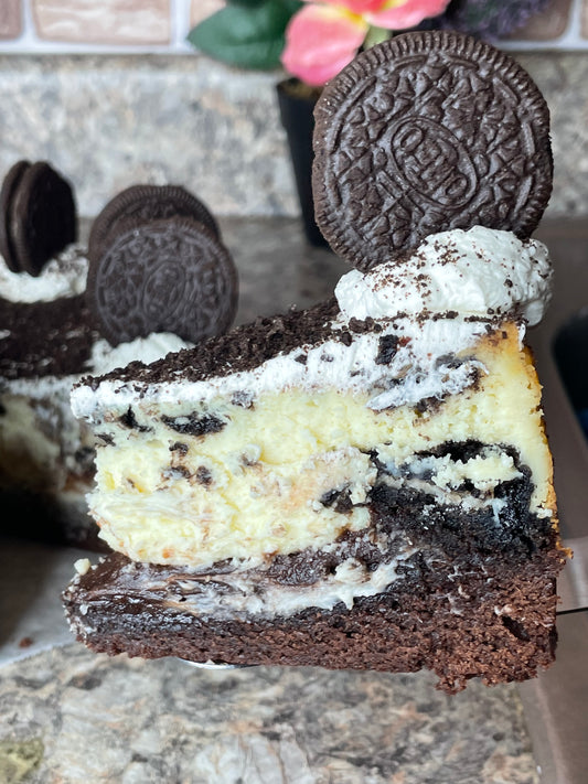 OREO brownie cheesecake (RECIPE)