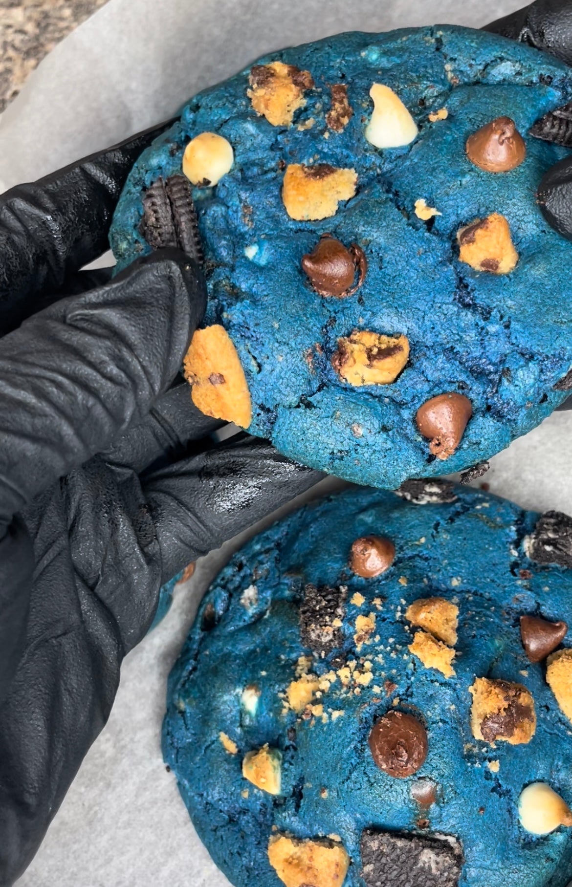 Cookie Monster cookies (RECIPE)