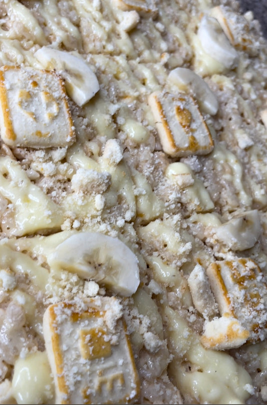 Banana pudding rice Krispy treats (RECIPE)